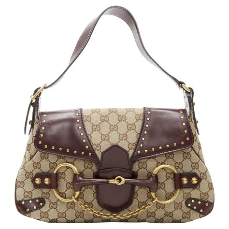 gucci handbag with gold chain|gucci horsebit chain shoulder bag.